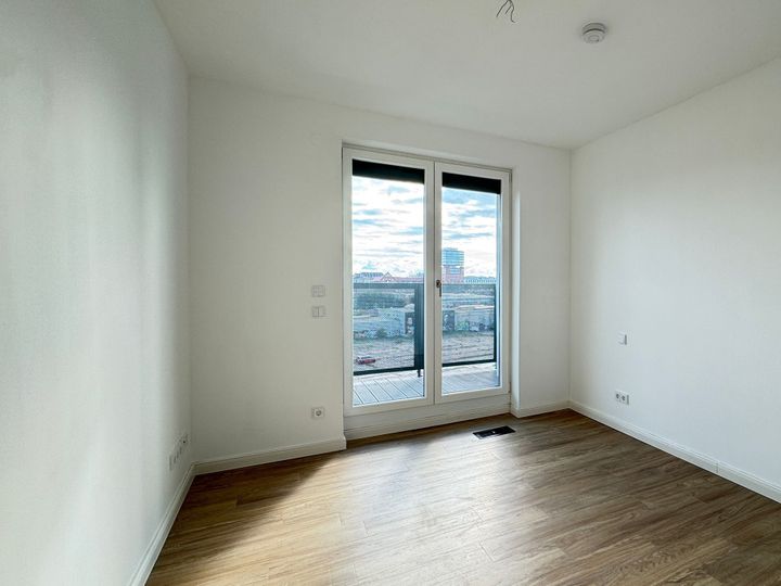 Kompakte 3-Raumwohnung in der obersten Etage mit Blick über das RAW-Gelände!