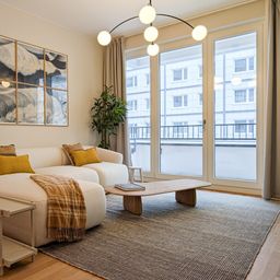 Hochwertiger Neubautraum: Stilvolle 3-Zimmer-Wohnung mit Balkon