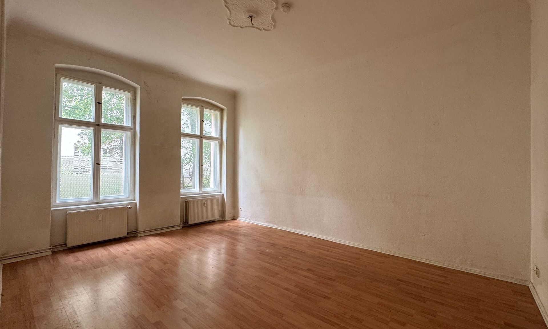Kompakte 3-Zimmer-Wohnung im Erdgeschoss in Berlin