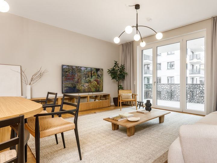 Urbanes Wohnhighlight: Möbliertes Neubauapartment mit Bulthaup Küche