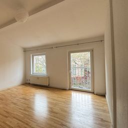 Kompakte 2-Rauwohnung zum ruhigen Innenhof ! Befristung bis zum 31.12.2029 !