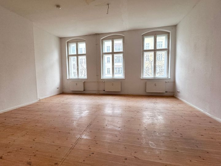 Lichdurchflutete 3-Zimmer Wohnung in Friedrichshain!