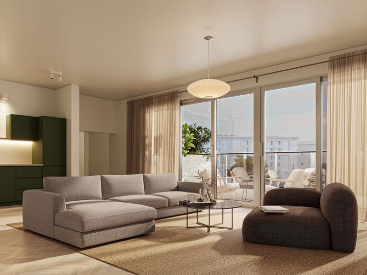 Exklusives Penthouse mit Panoramablick über die Berliner Skyline