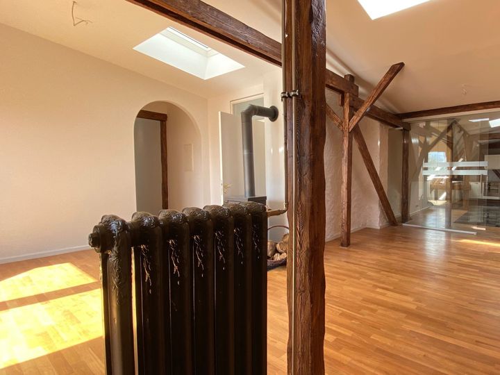 Extravagant ausgebautes Dachgeschoss mit exklusiver Dachterrasse !