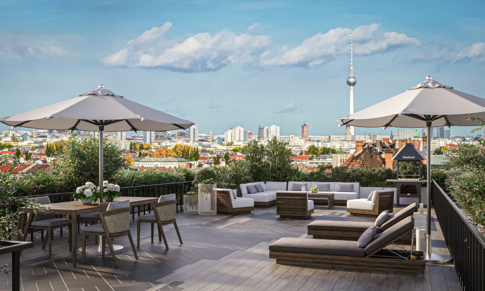 Premium-Penthouse mit beeindruckendem Panorama und Luxusausstattung